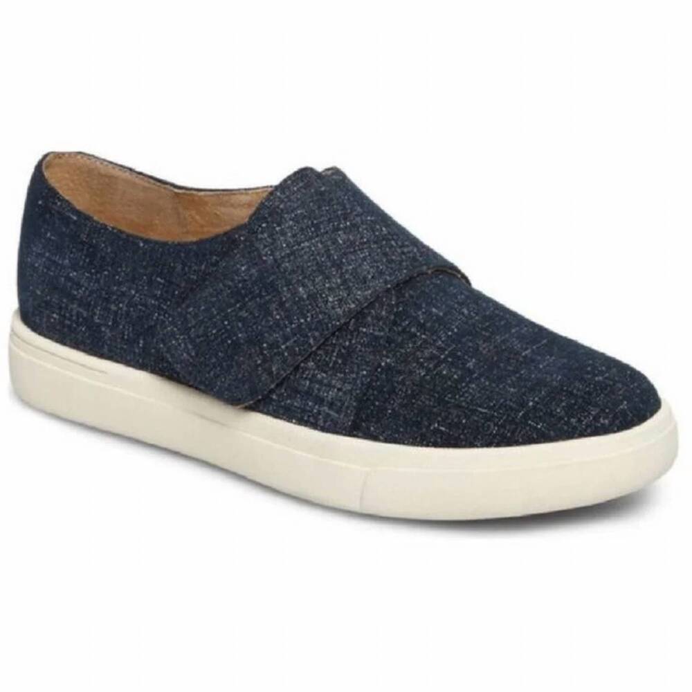 NEW VANELI women's sport oberon jean print athleisure sneakers in blue
